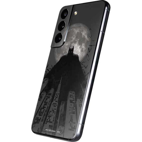 DC Comics Batman On City with Moon Art Galaxy S22 Skin